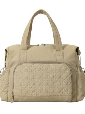 Puffer Gym Duffel Bag Women 24L Weekender Tote Waterproof Nylon Travel Bag